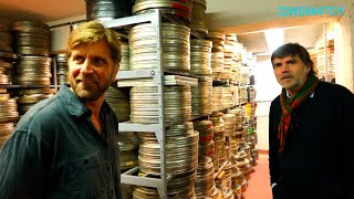 Ruben Östlund visits the CINEMATEK DEPOT in Brussels