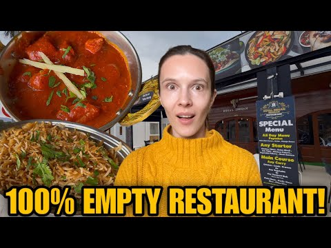 SHOCKING New Restaurant in Benidorm - We were the ONLY Customers! 😲🍛