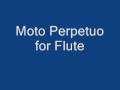 Moto Perpetuo for Flute