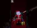 Oppustelig Julemand med gaver video