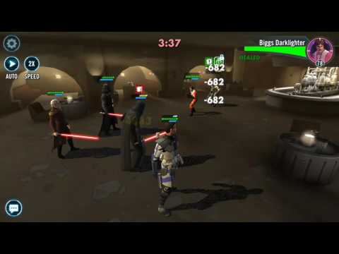 SWGOH Sith Team vs Rebels