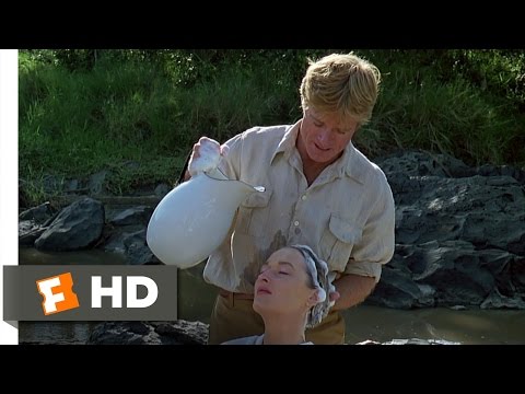 Out of Africa (5/10) Movie CLIP - Shampoo By the River (1985) HD