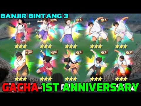 BANJIR BINTANG 3!!! GACHA 5 STEP 1ST ANNIVERSARY-Captain Tsubasa Zero Shot #6