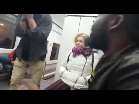 Rastaman singing on the train in Spain - Da Fuchaman & Uri Green in Barcelona