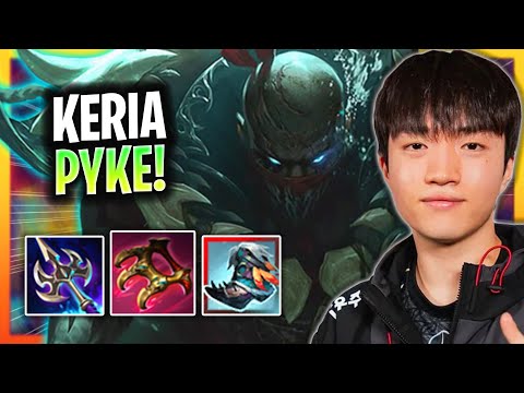 KERIA IS SO STRONG WITH PYKE! | T1 Keria Plays Poppy Support vs Pantheon!  Season 2025