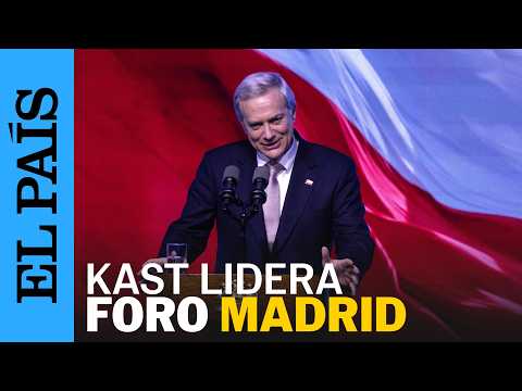 Kast lidera el FORO MADRID en Chile en medio de PROTESTAS | EL PAÍS
