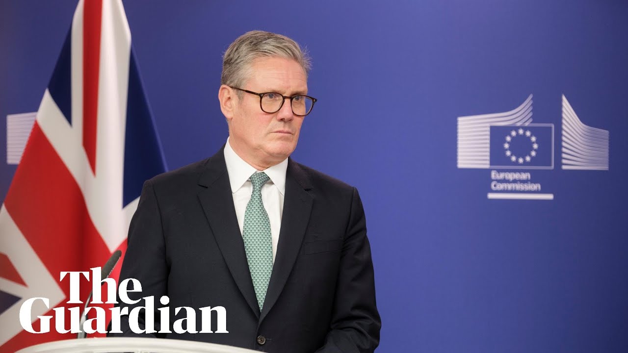 Keir Starmer holds press conference with Von Der Leyen in Brussels – watch live
