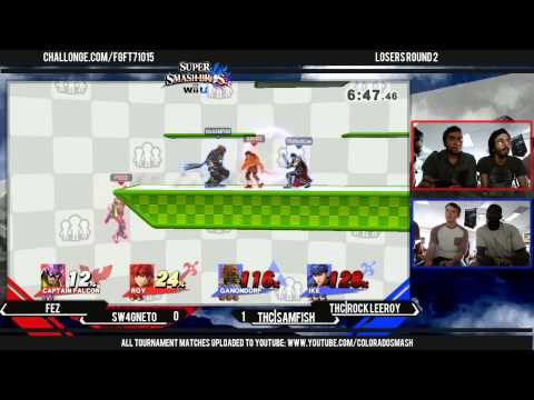 FGF3 - Fez & Sw4gneto Vs. THC|Samfish & THC|Rock Leeroy LR2 - Smash 4