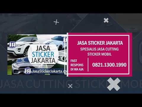 Jasa Cutting Sticker Mobil