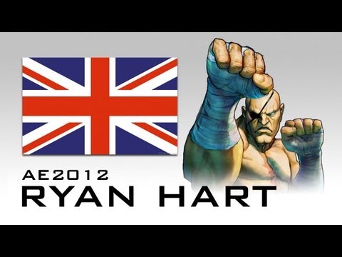 SSF4 AE 2012 Ryan Hart(Sa) VS Laugh(Fei) FT 5