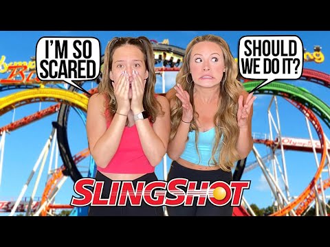 KAYLA & KALLI GO ON THE WORLDS SCARIEST ROLLER COASTERS🎢🫣 (MUST SEE)
