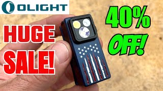 Olight Summer Bash Sale Crazy Deals You Can't Miss!