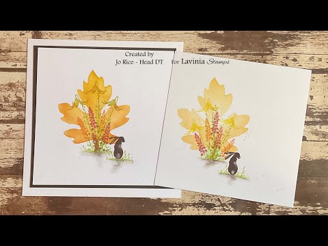 Let’s Think Spring by Jo Rice - A Lavinia Stamps Tutorial