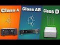 Audio Amp Classes As Fast As Possible