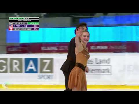 Eva Pate & Logan Bye FD Ice Challenge Graz 2025