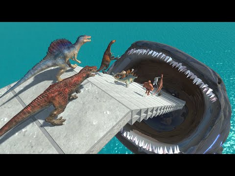 Inside the Jaws of The Bloop | A Heart-Pounding Adventure - Animal Revolt Battle Simulator