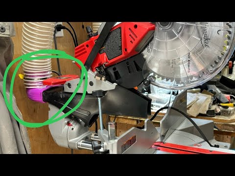 Reno Part 63 - 4” Dust Collection For New Mitre Saw