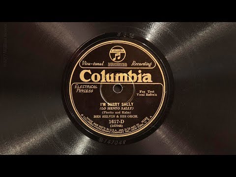 I'm Sorry Sally • Ben Selvin and His Orchestra (EMG Mark IX Gramophone)