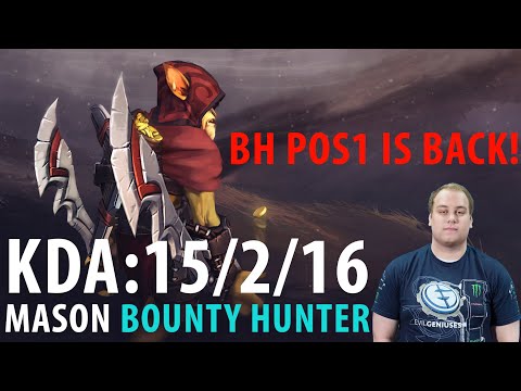 MASON BOUNTY HUNTER CARRY 15KILLS!!!