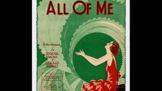 Mildred Bailey & Paul Whiteman's Orch.  - All Of Me, 1931