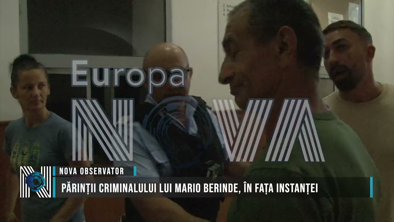 Părinții criminalului lui Mario Berinde, în fața instanței
