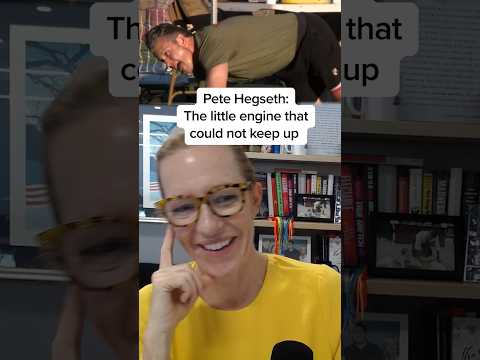 Pete Hegseth: The little engine that could not keep up