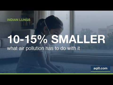 Why Indian lungs are 10-15% smaller