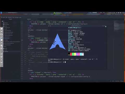 ArchMerge : 169 Polybar config in more detail : general and openbox