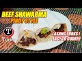 BEEF SHAWARMA PINOY STYLE | VERY TASTY AND EASY TO MAKE SHAWARMA