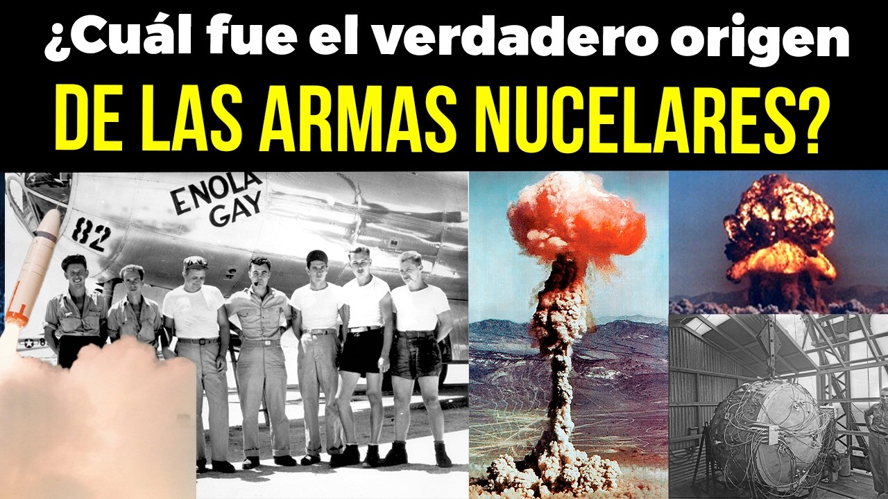El verdadero ORIGEN de las ARMAS NUCLEARES de CADA PAÍS