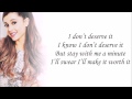 Ariana Grande - One Last Time (with Lyrics) 
