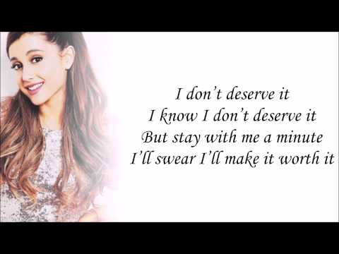 Ariana Grande - One Last Time (with Lyrics)