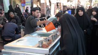 preview picture of video '09-Dec-2011 Karbala - Muharram Water and Dates distributed free to visiting pilgrims'