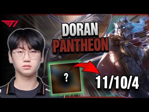 T1 Doran UTILITY Pantheon vs Nautilus | 15.9