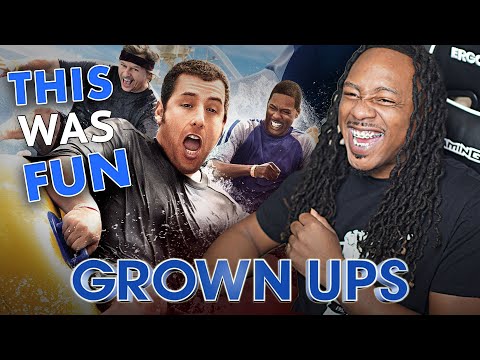 watching GROWN UPS for the FIRST time CRYING from LAUGHTER  Movie Reaction / commentary