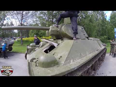 T-34/76 Finnish (Captured Soviet) Medium Tank Walkaround - Armoured Division 75th Anniversary