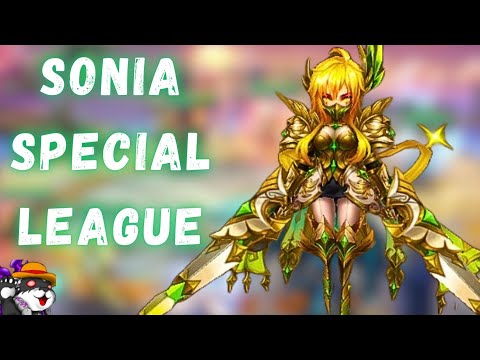 The Power Of Sonia (Wind Battle Angel) In Special League RTA  Summoners War