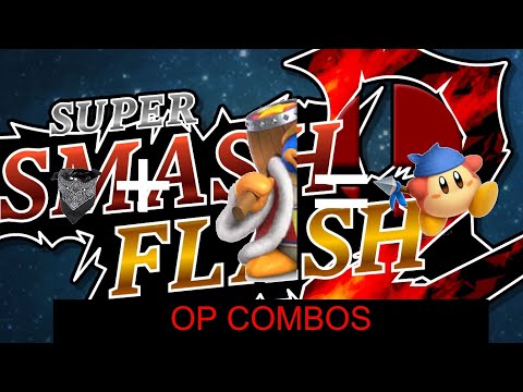 Bandana Dee OP COMBOS!!! Super Smash Flash Gameplay Pt.2