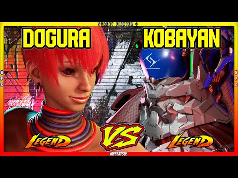 SF6 Kobayan (Zangief) VS Dogura (Elena)💥Messatsu💥