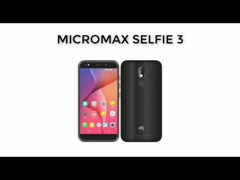 Micromax Selfie 3 Overview