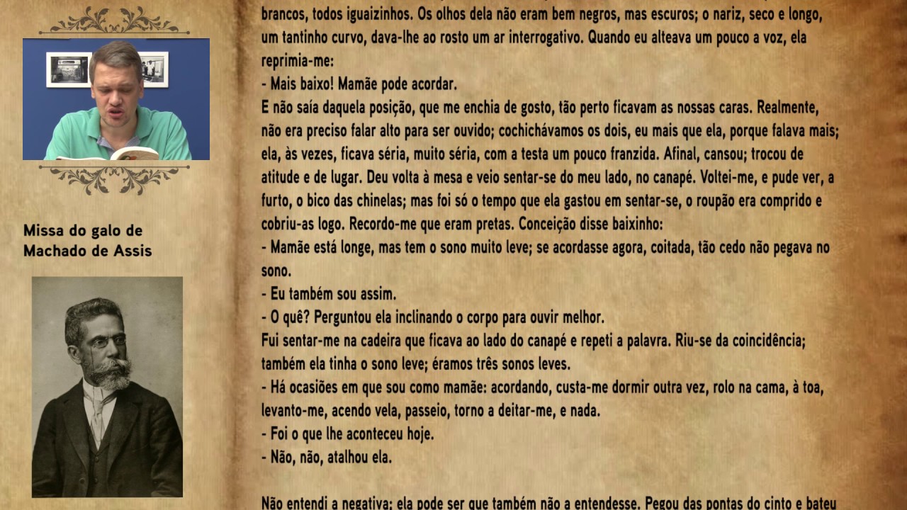 Leitura Ouvida # 4 - Missa do Galo (Machado de Assis)
