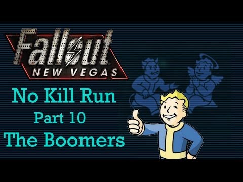 Fallout New Vegas: No Kill Run - Part 10 - The Boomers