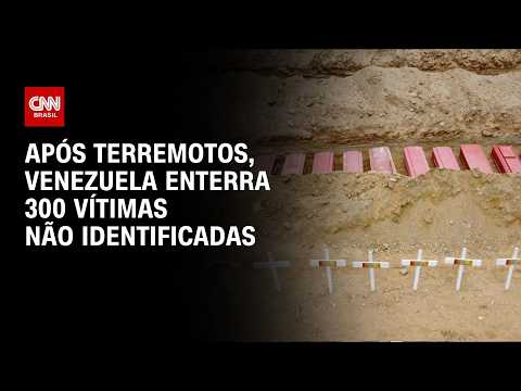 Terremotos na Venezuela: 300 vítimas não identificadas são enterradas | HORA H