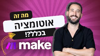 מה זה אוטומציה - אוטומציה לעסקים ולאנשים פרטיים ב-2026: כלים, דוגמאות וטיפים ליישום קל במערכת Make