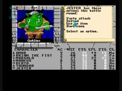 The Bard's Tale II : The Destiny Knight Amiga