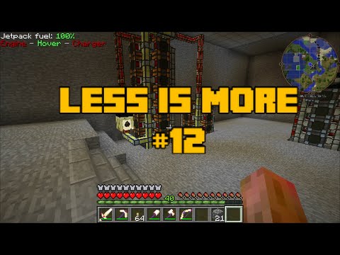 Modded Minecraft - Less is more #12 (Excursion Plates and base changes)