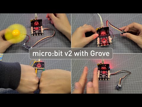 Explore the new micro:bit v2 with Grove!