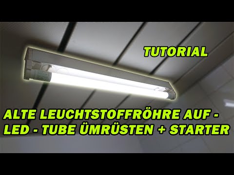 Convert old fluorescent tubes to LED tubes | Tutorial | Doable for everyone | Save electricity!