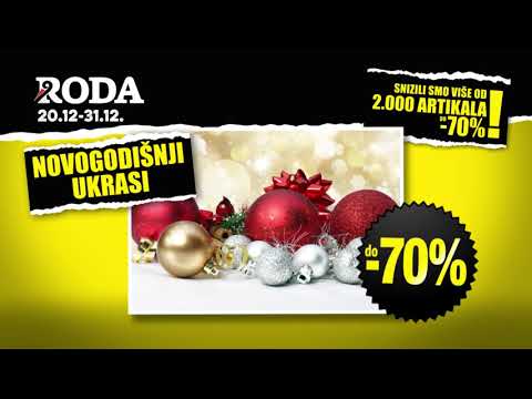 Roda | Velika rasprodaja 20.12 - 31.12.2019.