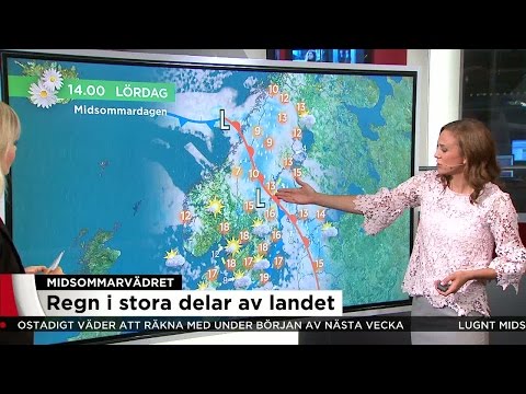 Så blir helgvädret - Nyheterna (TV4)